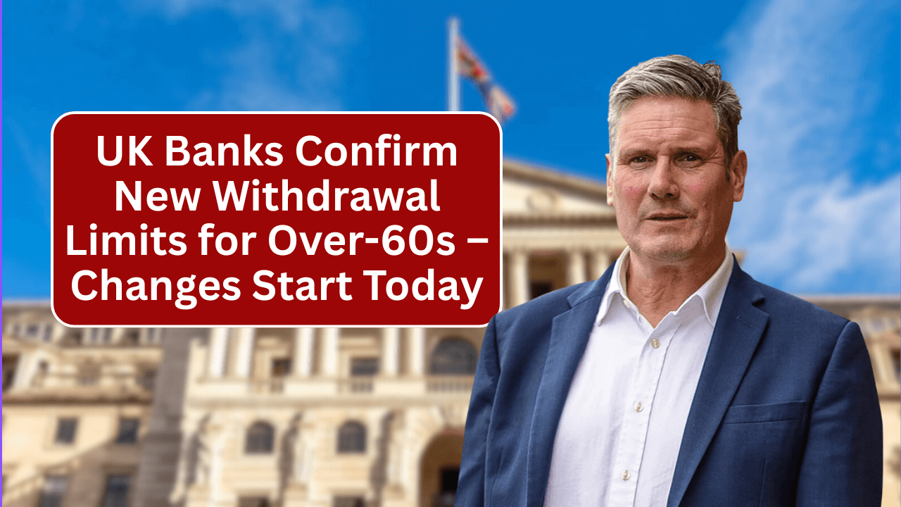 UK Banks Officially Confirm New Withdrawal Limits for Over-60s – Changes Start Today